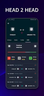 Hesgoal android App screenshot 1