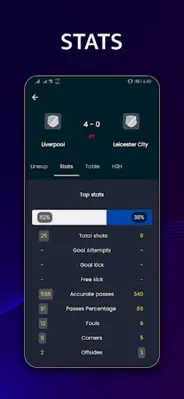 Hesgoal android App screenshot 2