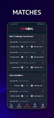 Hesgoal android App screenshot 4