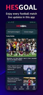 Hesgoal android App screenshot 5